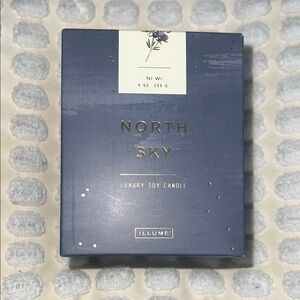 Illume North Sky Luxury Soy Candle - Blue
